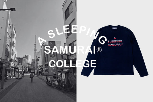 A SLEEPING SAMURAI® COLLEGE TWO-TONE LOGO DROP 2025 - 11