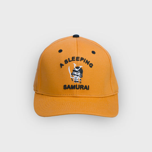 Orange Kinmokusei cap front view