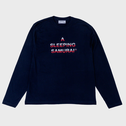 COLLEGE TWO-TONE LOGO LONG-SLEEVE ORGANIC T-SHIRT