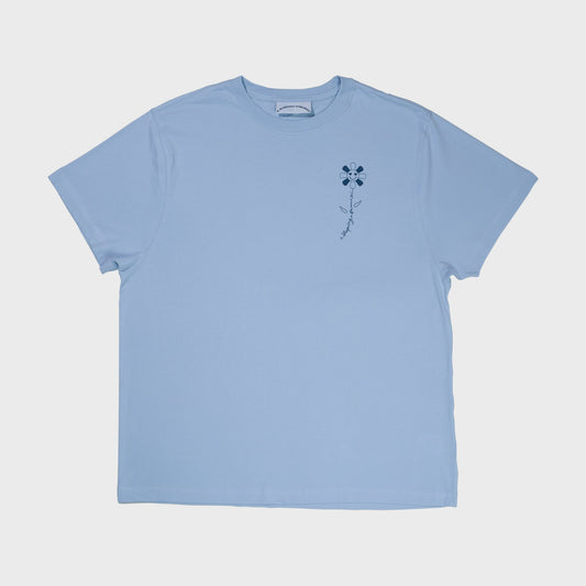 MEN'S HAPPY FLOWERS SHORT-SLEEVE ORGANIC T-SHIRT