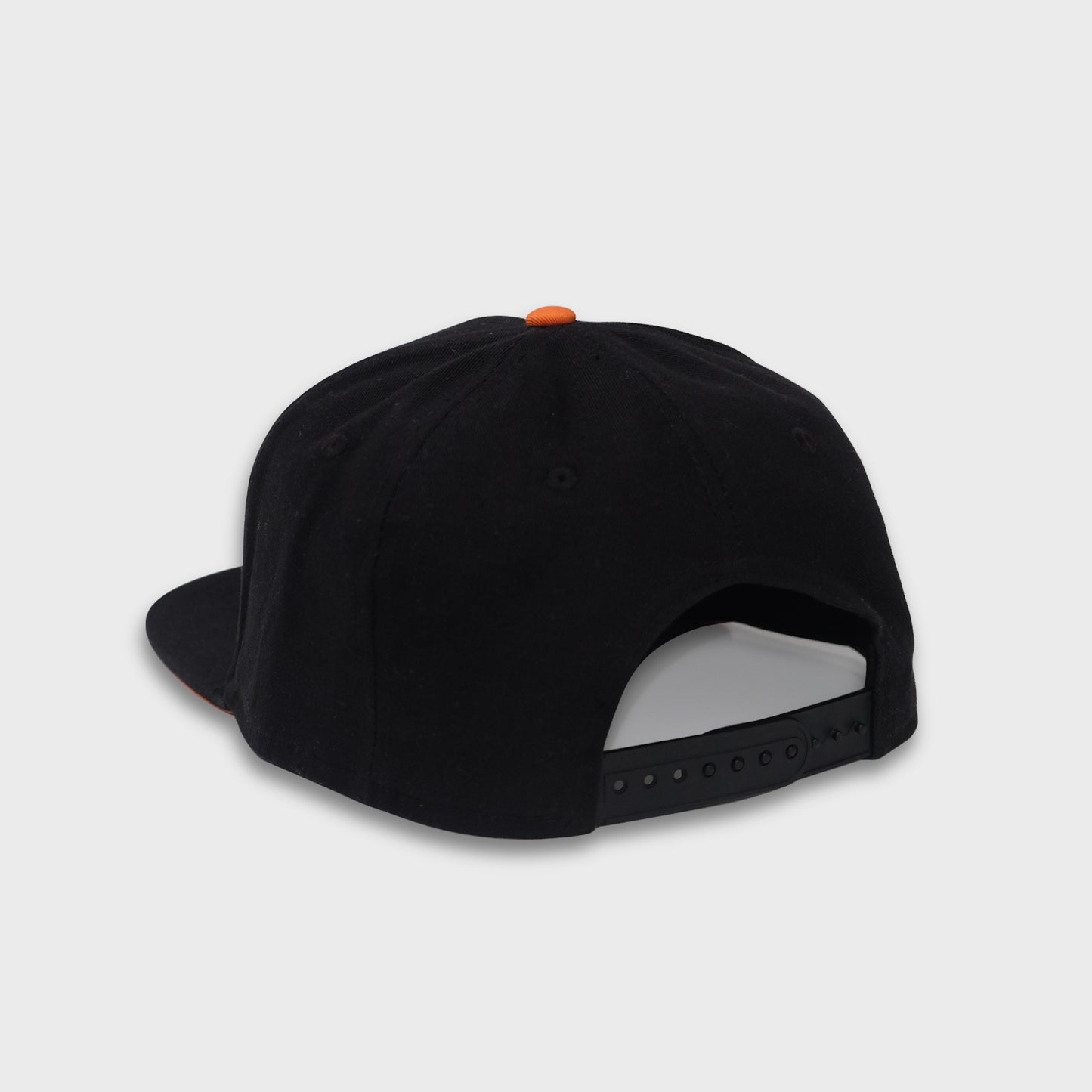 A Sleeping Samurai Carbon baseball cap in black.back view