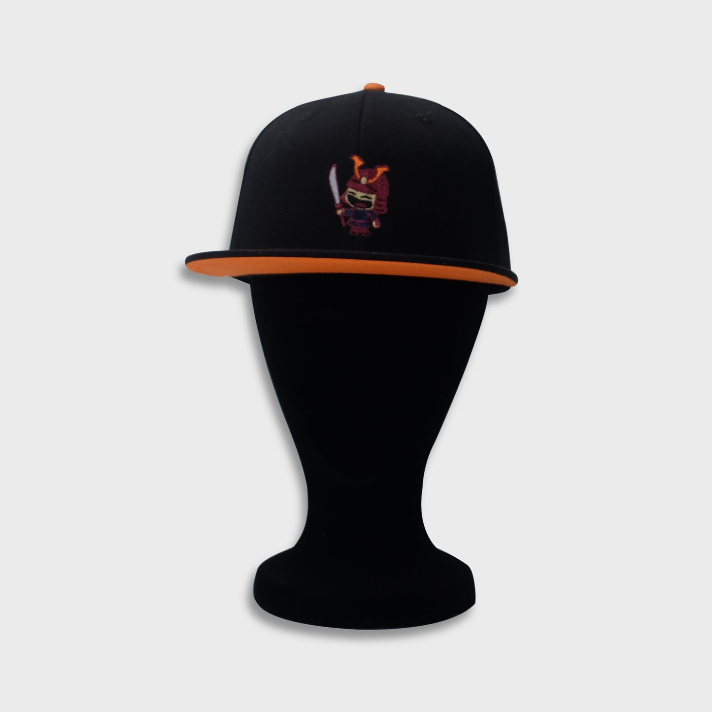 A Sleeping Samurai Carbon baseball cap in black. on dummy