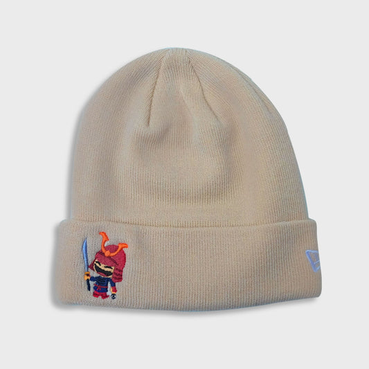 A Sleeping Samurai New Era Stone Beanie front view