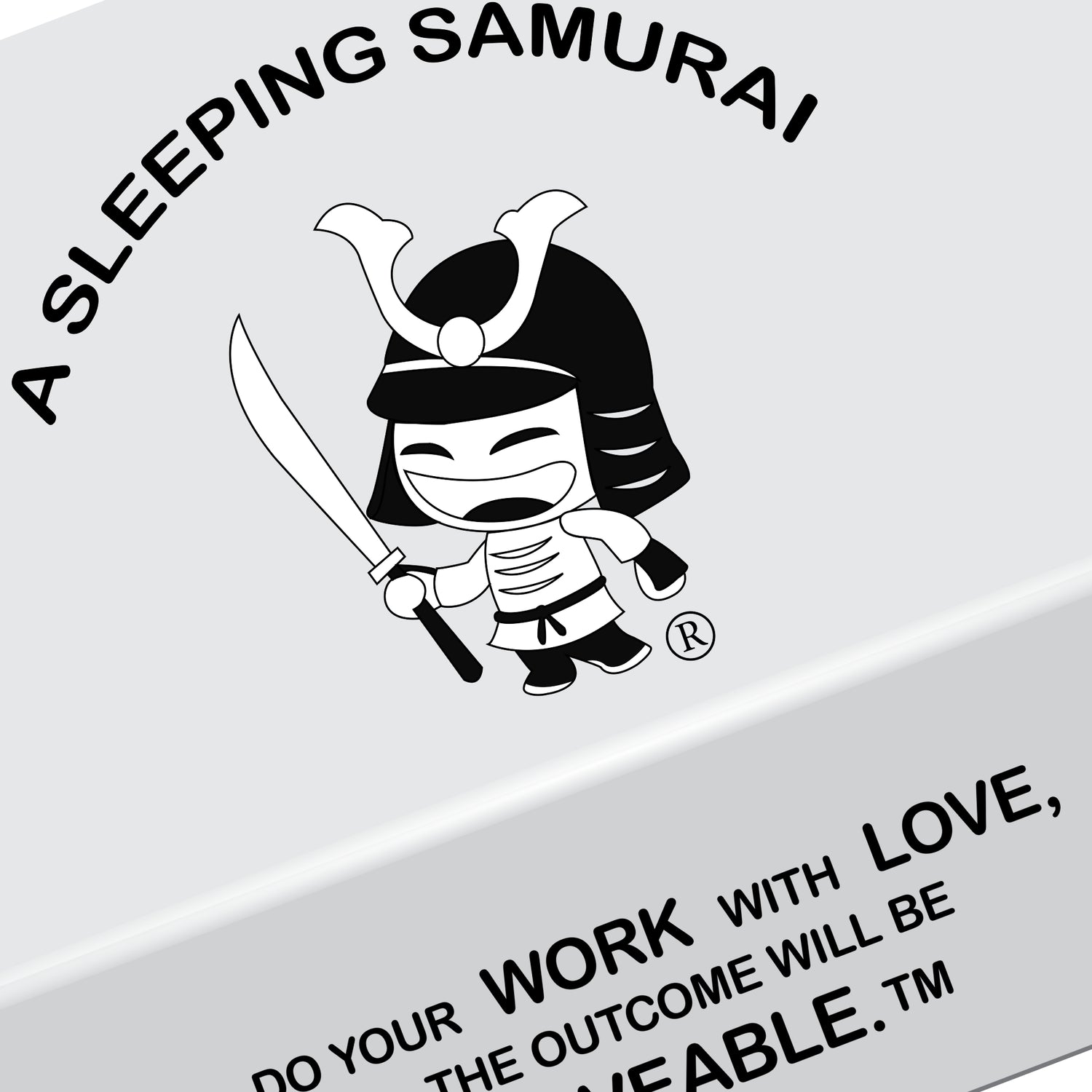 A Sleeping Samurai No Plastic Packaging